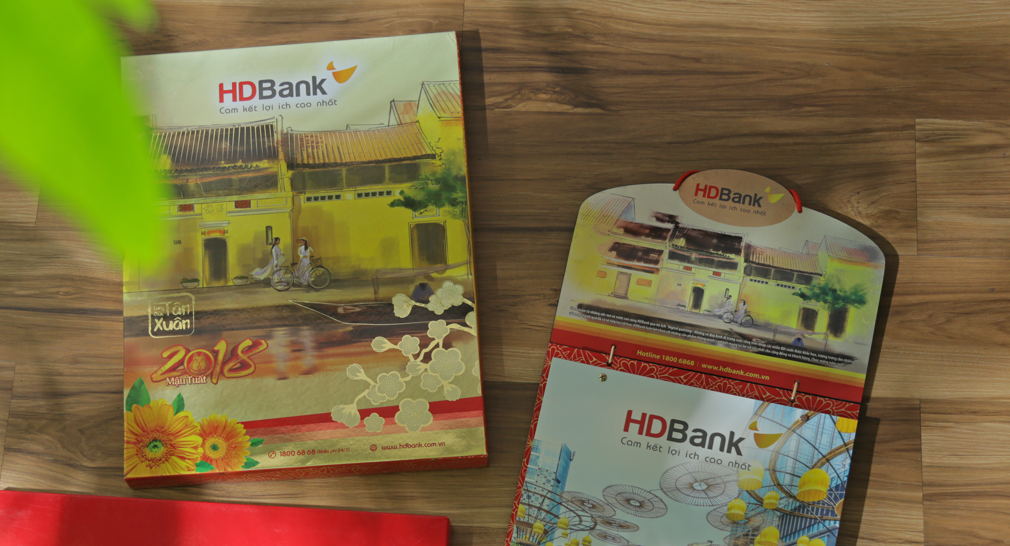 thiết kế lịch bloc HDBank