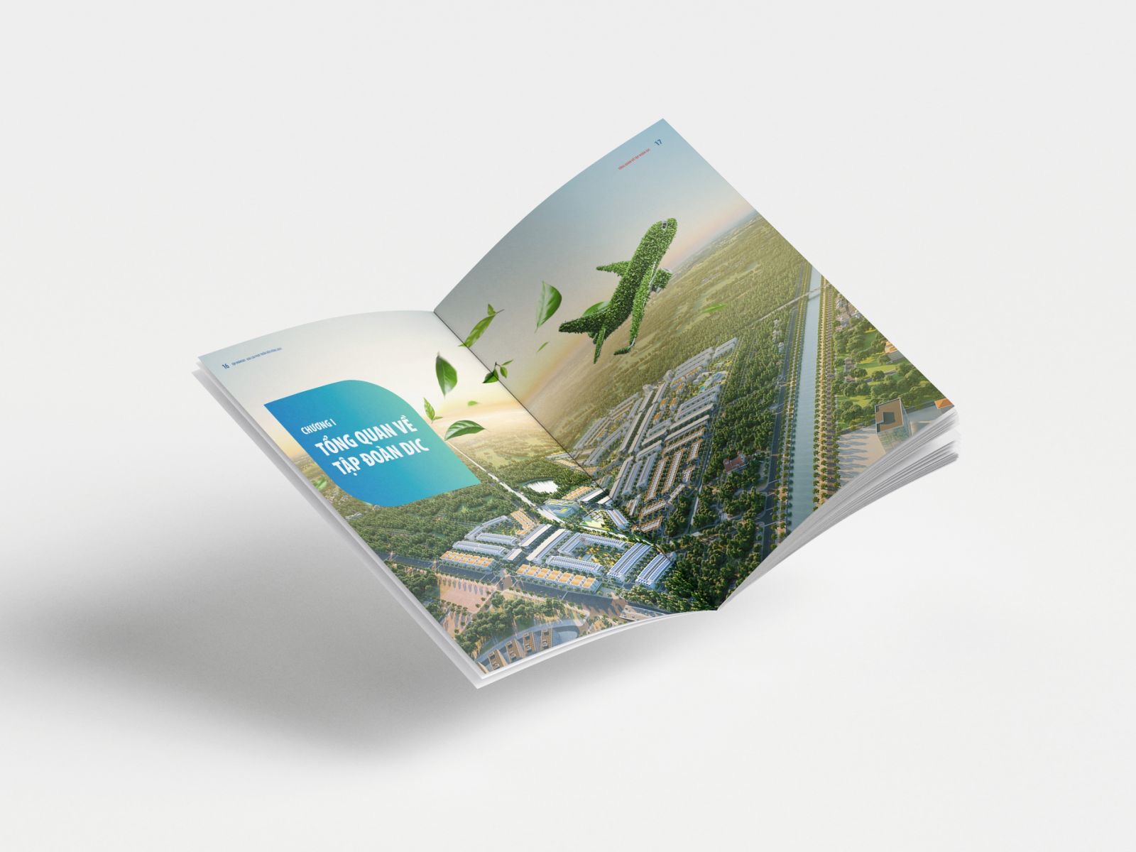 Báo cáo phát triển bền vững DIC 2025 — hình ảnh ấn phẩm