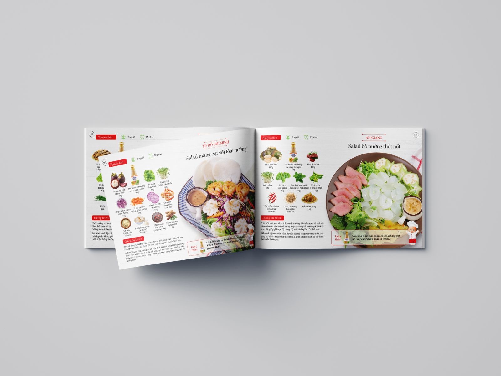 Kewpie — Salad Map — hình ảnh ấn phẩm