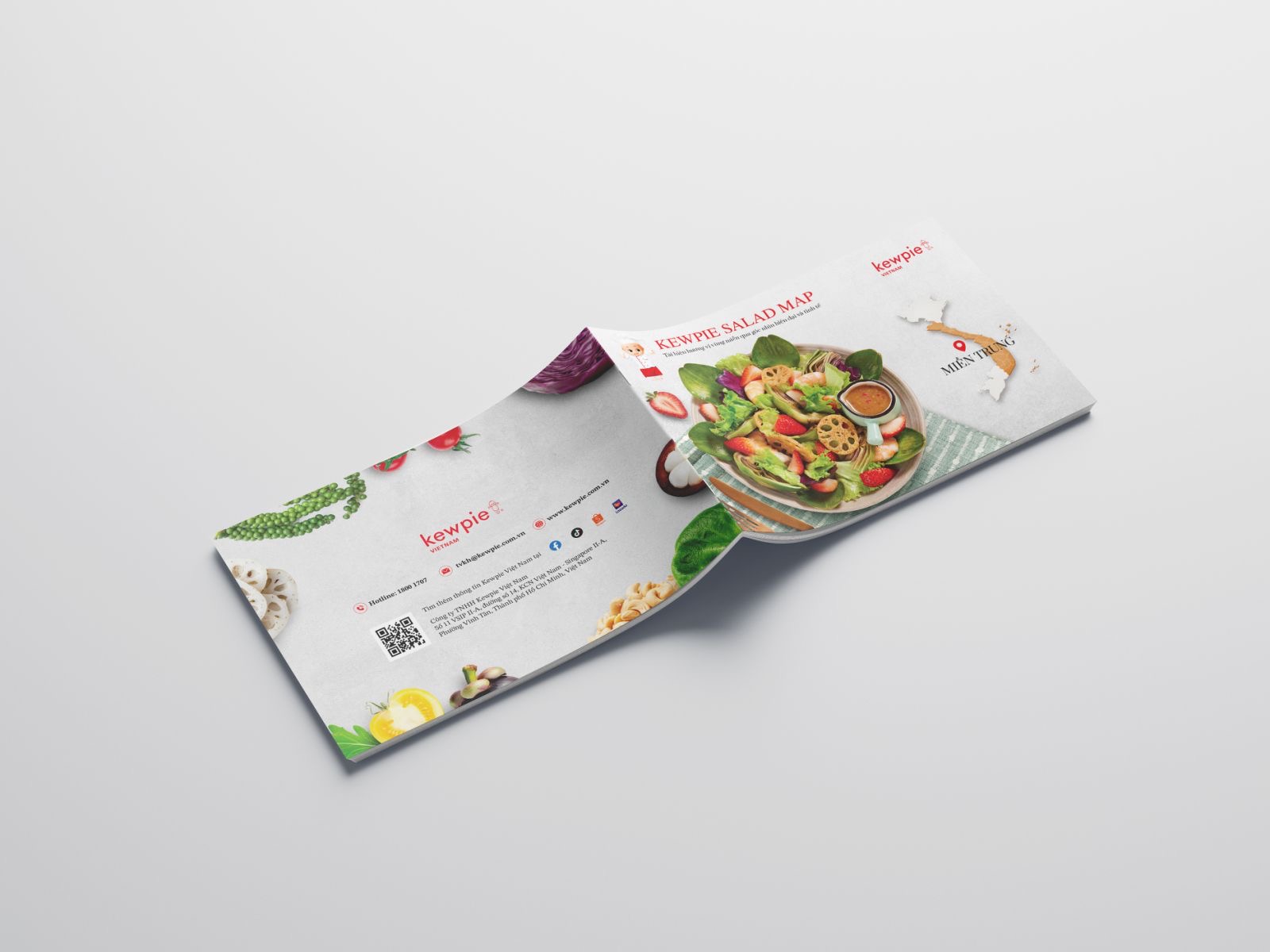 Kewpie — Salad Map — thiết kế trang 2