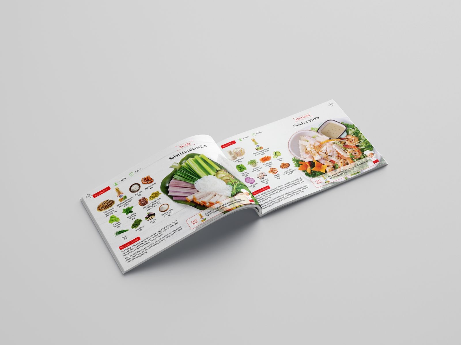 Kewpie — Salad Map — thiết kế trang 3
