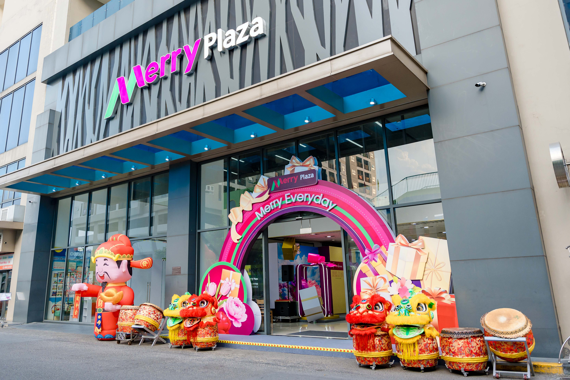 Không gian khai trương Merry Plaza Richmond City