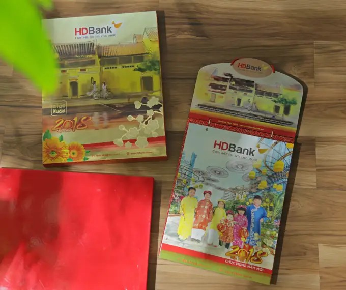 Calendar design HDBank