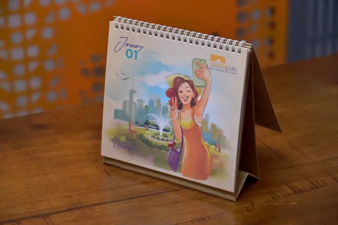 Liberty Insurance calendar in the OHHA collection