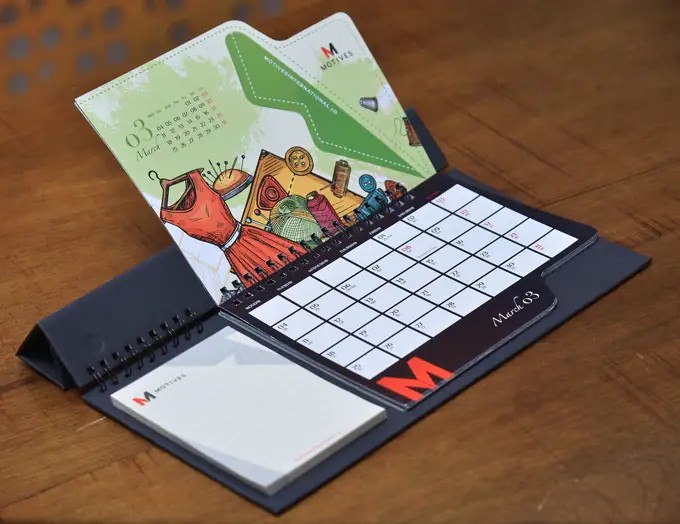 Calendar design Motive